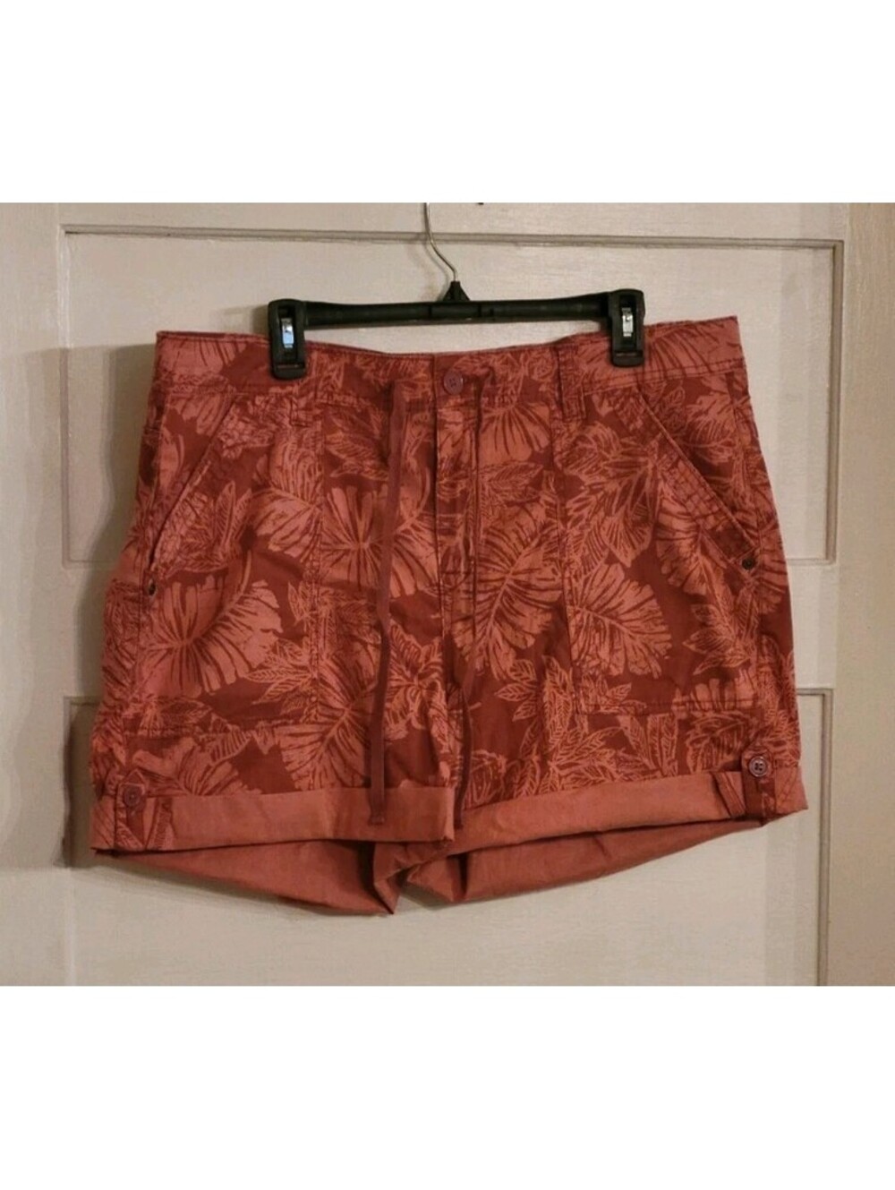 Union Bay Supplies (Size 18) Peach Color Convertible Shorts Roll Up Or Wear Down - Picture 1 of 9